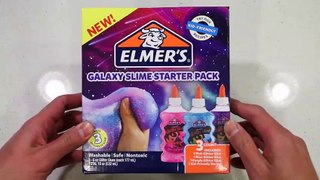Elmer's Galaxy Slime Starter Pack | Testing Out Slime Kits #2!