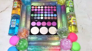 MIXING MAKEUP INTO STORE BOUGHT SLIME!! SLIMESMOOTHIE! SATISFYING SLIME VIDEOS