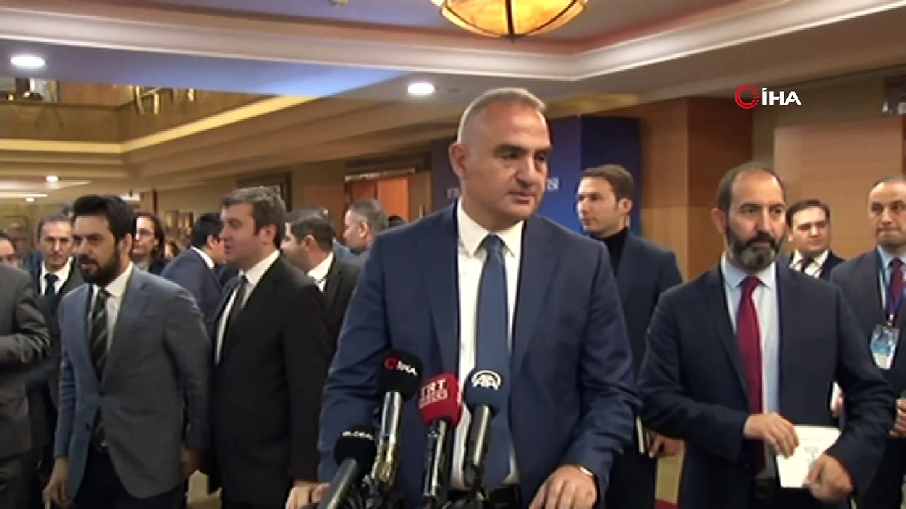 Kültür ve Turizm Bakanı Ersoy: 'Türkiye turizm açısından bakıldığı zaman hedeflerine hızlı bir şekilde ilerliyor. Bu sene sadece turist bazında bakarsak 40 milyon sayısını yakalayacağız'