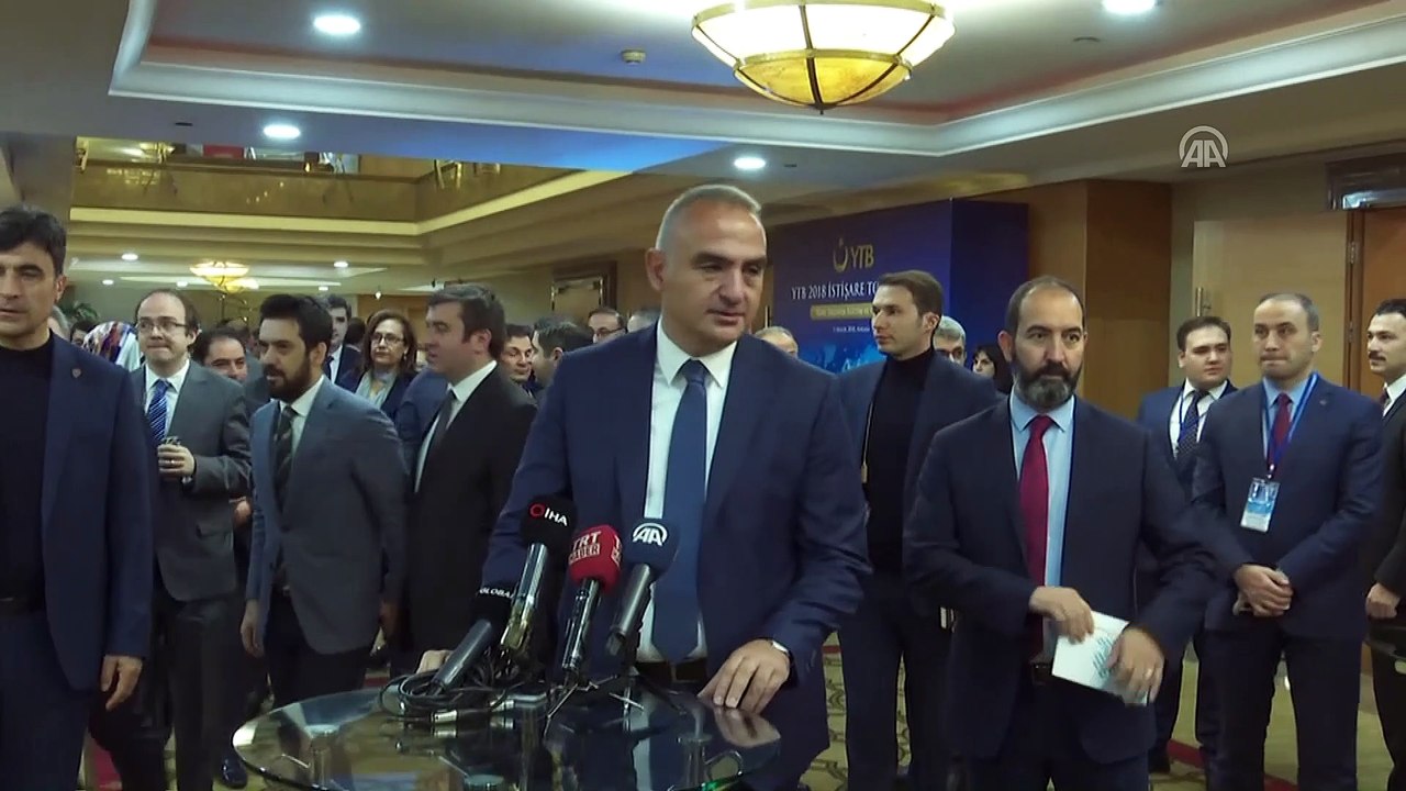 Bakan Ersoy: 'Bu sene sadece turist sayısından bakarsak 40 milyon sayısını yakalayacağız' - ANKARA