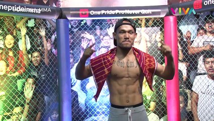 One Pride MMA: Jeka Saragih "Ultimatum" Dua Ronde Menang