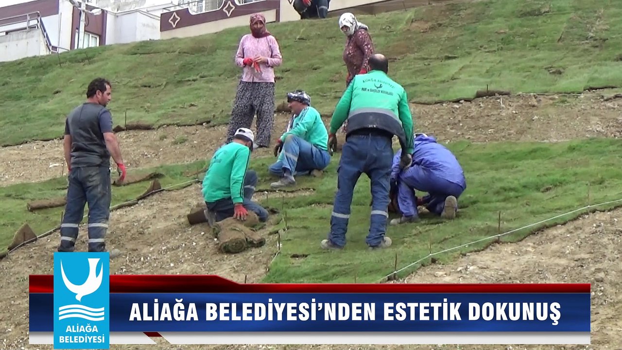 ALİAĞA BELEDİYESİ’NDEN ESTETİK DOKUNUŞ