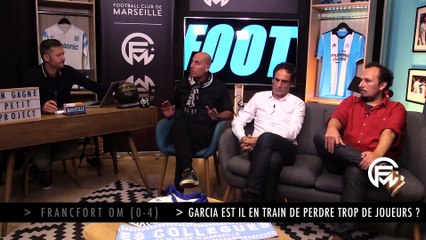 De Bono : OM : "Garcia s'est un peu trop avancé, ca risque peut être de péter"