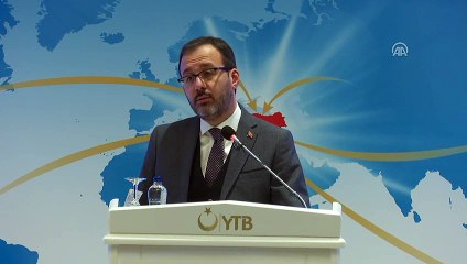 Bakan Kasapoğlu: 'Yurt dışında yaşayan gençlerimizi medeniyetler arasında bir köprü olarak görüyoruz' - ANKARA