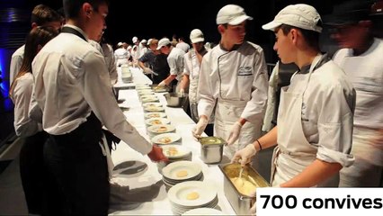 700 toqués de gastronomie !