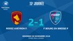 J15 : Rodez Aveyron Football - Bourg-Peronnas 01 (2-1), le résumé