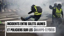 Champs-Elysées : premiers incidents entre 