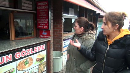 Dükkânları soydu… Notunu da bırakıp gitti…