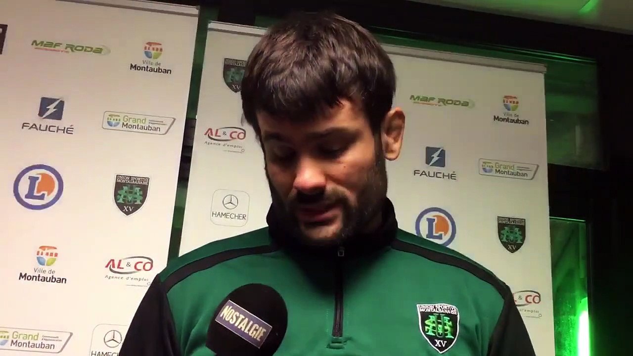 Itw Pierre-Philippe Lafond : USM 28-23 Provence Rugby - 2018/19 - J#13