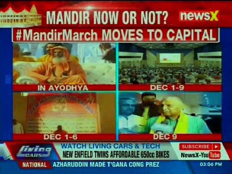 RSS 10 day Sankalp yatra in Delhi begins seeking ordinance for Ram Temple