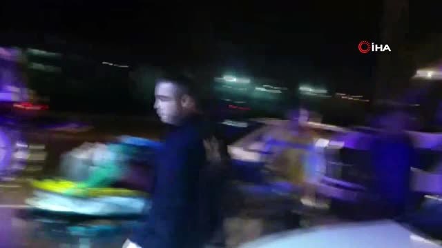 İki Otomobil Çarpıştı: 3 Yaralı