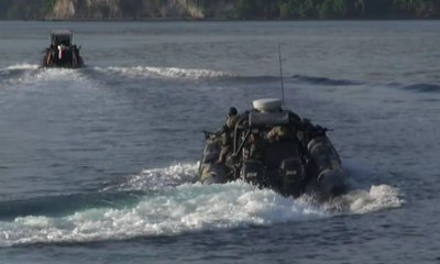TNI AL Latihan Pengamanan Pulau Terluar