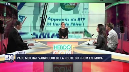 Paul Meilhat, le vainqueur de la Route du Rhum en Imoca, en quête d'un nouveau sponsor - 01/12