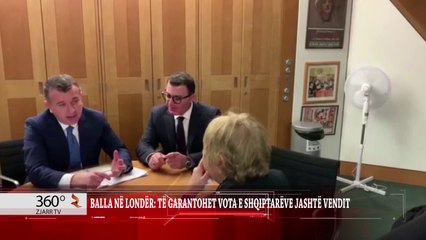 Balla ne Londer: Garantohet vota e shqiptareve jashte vendit