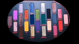 Kat Von D -  New Fetish Eyeshadow Palette  Real Colors + Swatches