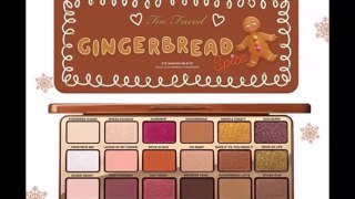 Too Faced -  New Gingerbread Spice Palette  Swatches