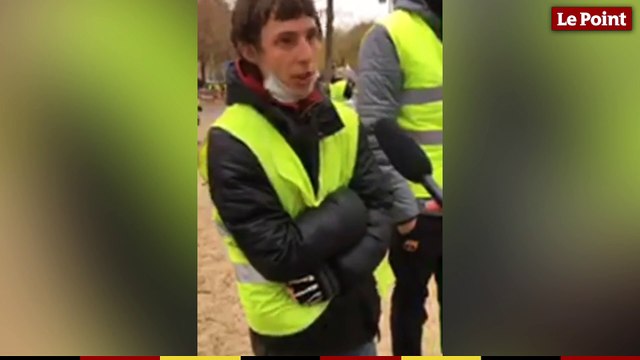 Gilets jaunes : en direct de la place de l'Étoile le 1er décembre 2018, aux environs de 13H
