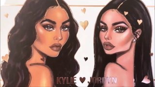 Kylie Cosmetics - Preview of New Kylie X Jordyn Collection + Swatches