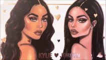 Kylie Cosmetics - Preview of New Kylie X Jordyn Collection   Swatches