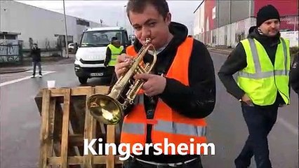 Gilets jaunes : la matinée de samedi dans le Haut-Rhin