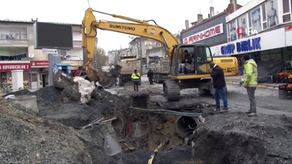 Avcılar'da altyapı çalışmasında önce doğalgaz, ardından bu sorusu delindi