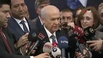 Bahçeli'den ‘Cumhur İttifakı' Açıklaması