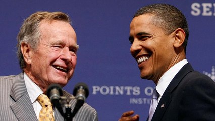 Ο πολιτικός κόσμος αποχαιρετά τον Τζορτζ Μπους