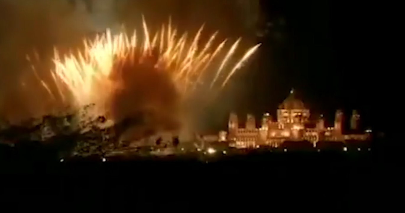 Priyanka Chopra-Nick Jonas wedding: Sky lit with fireworks at Jodhpur’s Umaid Bhawan Palace