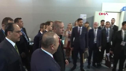 Erdoğan, Japonya Başbakanı Shinzo Abe'yi Kabul Etti