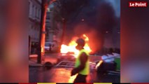 Gilets jaunes : nouvelles scènes de violence à Paris le 1er décembre