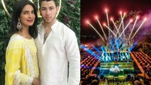 Priyanka & Nick: Amazing FIREWORKS at Umaid Bhawan Palace after Christian wedding | FilmiBeat
