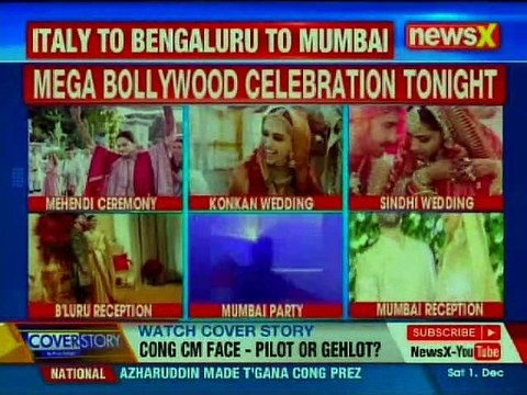 Deepika Padukone Ranveer Singh Mumbai wedding reception, Bollywood joins celebrations