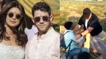 Priyanka Chopra Nick Jonas Wedding: Bodyguard gets ugly FIGHT with media; Watch Video | FilmiBeat