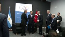 Cumhurbaşkanı Erdoğan, Arjantin Devlet Başkanı Macri'yle görüştü - BUENOS AIRES
