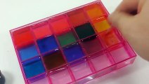 DIY How to Make 'Colors Block Milk Gummy Pudding' Learn Colors Numbers Counting Ice Cream Slime