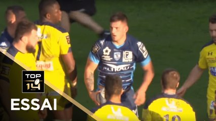 TOP 14 - Essai Vincent GIUDICELLI (MHR) - Montpellier - Clermont - J11 - Saison 2018/2019