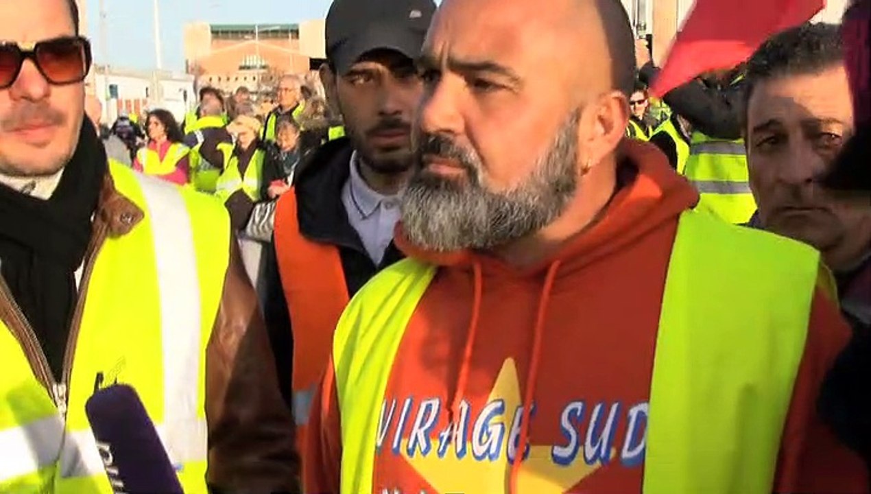 Manifestation des gilets jaunes samedi premier decembre à Martigues. Le premier bilan avec l'organis