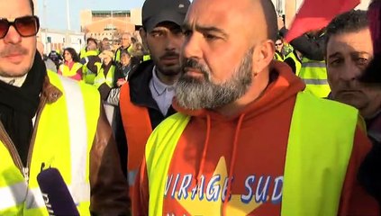 Manifestation des gilets jaunes samedi premier decembre à Martigues. Le premier bilan avec l'organis
