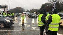 Gilets jaunes : manifestation à Auray, samedi 1er décembre 2018