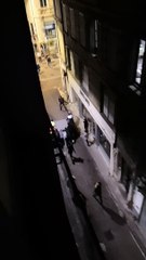 Avignon : des jeunes emportent des poubelles