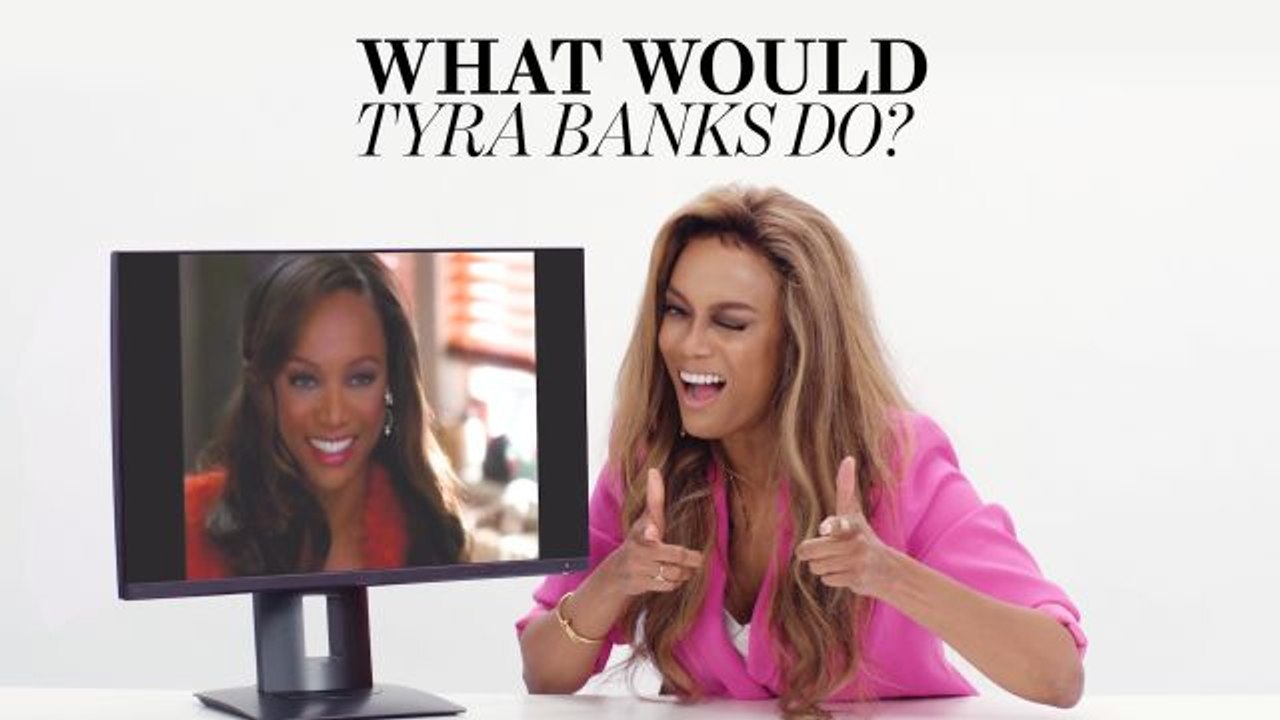 Tyra Banks Plays "What Would Tyra Banks Do?"