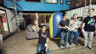 Office Nerf Battle with Zach King Team