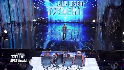 Magician Jepthah Callitong WOWS Judges on Pilipinas Got Talent 2017 - Magicians Got Talent