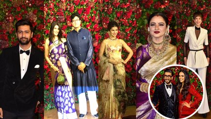 Deepika & Ranveer Reception: Rekha, Kalki Koechlin, Nimrat Kaur at party | Boldsky