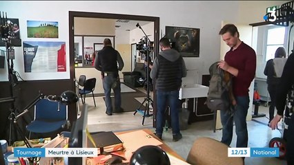 Calvados : tournage de "Meurtre à Lisieux"