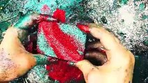 Crushing Soaked Floral Foam ! Satisfying ASMR Video!