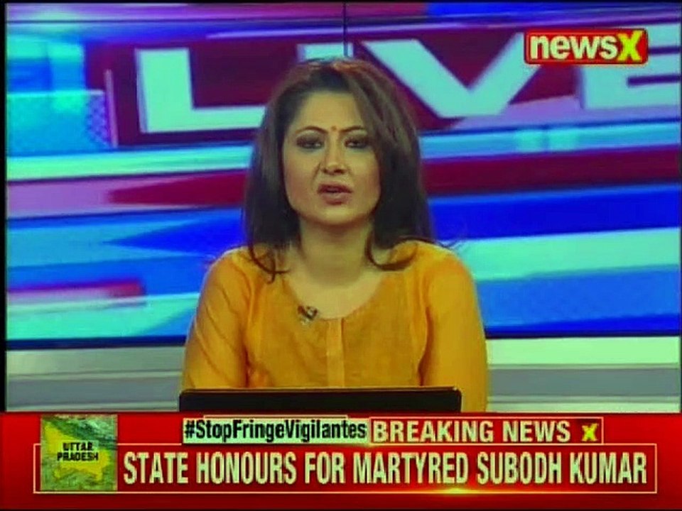 Bulandshahr Violence: UP Police honours the Slain Cop; CM Yogi to chair meeting on Bulandshahr