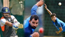 India VS Australia 1st Test:Virat Kohli smashes Kuldeep Yadav in nets during practice|वनइंडिया हिंदी