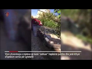 Zënia e hapësirave publike, policia nis kontrollet ne terren për heqjen e makinave të amortizuara