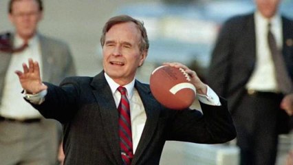 Remembering George H.W. Bush's love of football, sports